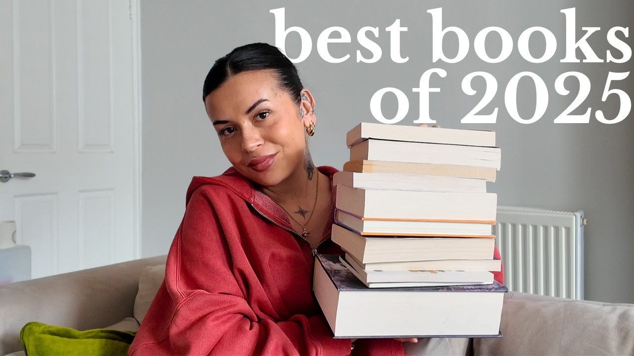 Мои 10 лучших книг 2025 года 📚 (и моя книжная статистика)