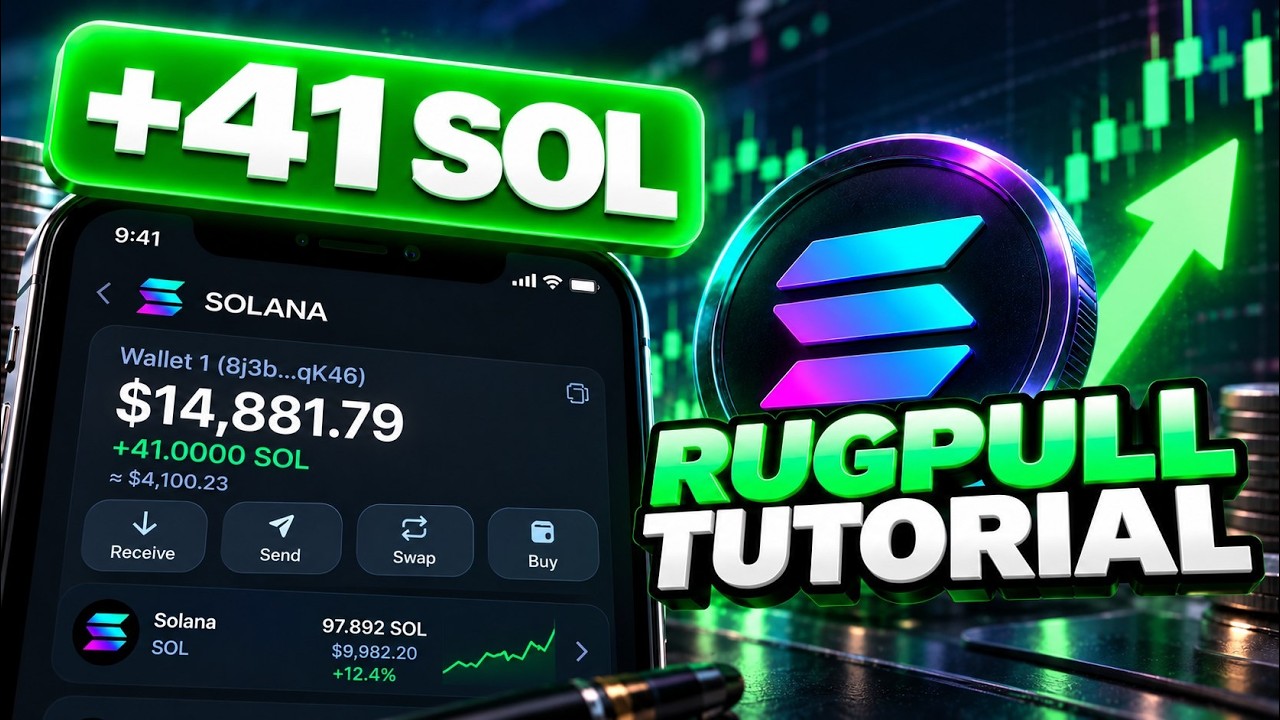 Rug Pull Meme Coin Strategy | Learn to Create Your First Meme Coin on Solana