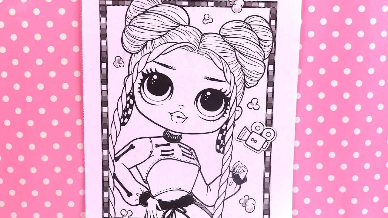 Coloriage Poupées LOL Coloring Chillax
