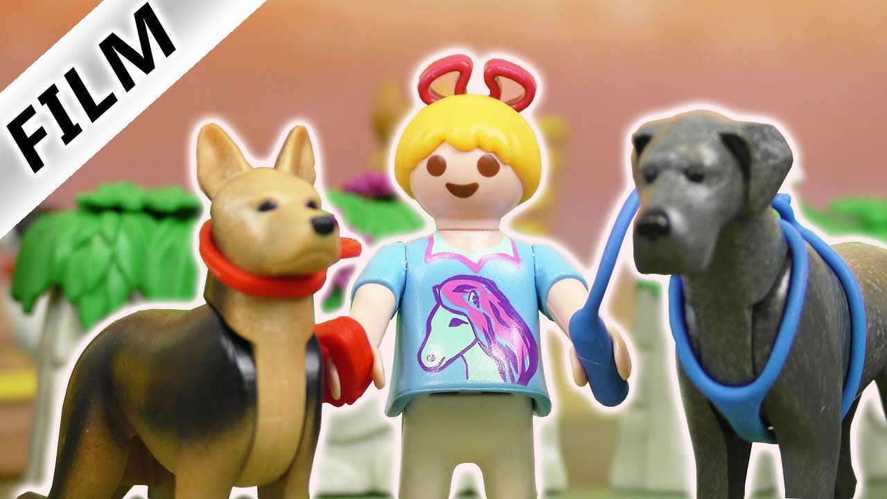 Playmobil Film deutsch | HANNAH ALS HUNDE TRAINERIN?! Traumberuf gefunden? Kinderserie Familie Vogel