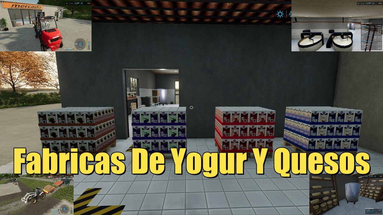 Fábricas De Yogur Y Quesos / Yogurt Factory / FS22