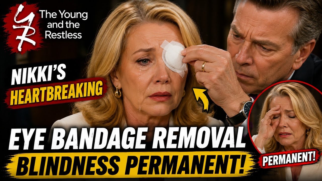 Y&R Spoilers: Nikki&rsquo;s Heartbreaking Eye Bandage Removal Shows Blindness Permanent