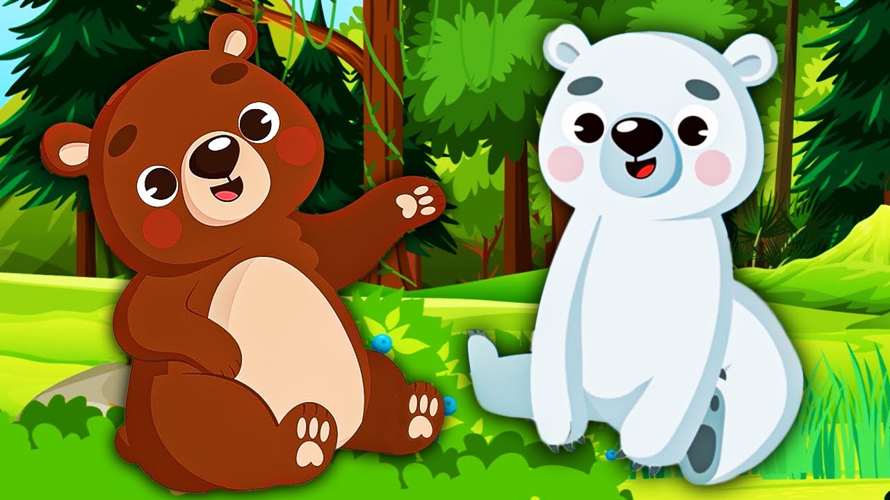 Learn Bear Sounds Song! | Animal Sounds Song for Kids | Kids Learning Videos