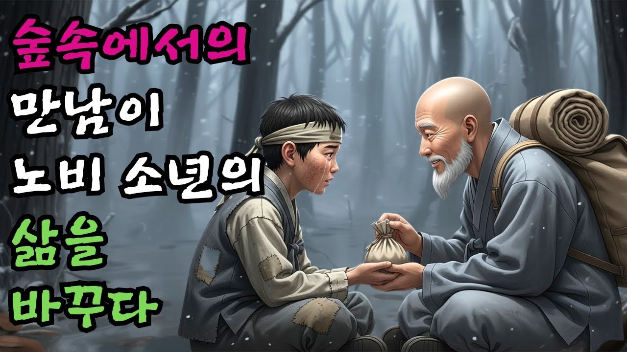 노승이 노비 소년에게 내린 선물 | 야담&middot;민담&middot;전설&middot;설화&middot;옛날이야기&middot;청춘야담