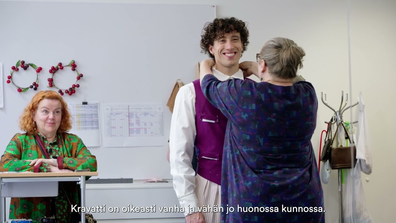 Gisellen pukujen inspiraationa vanhat kuvat Italiasta