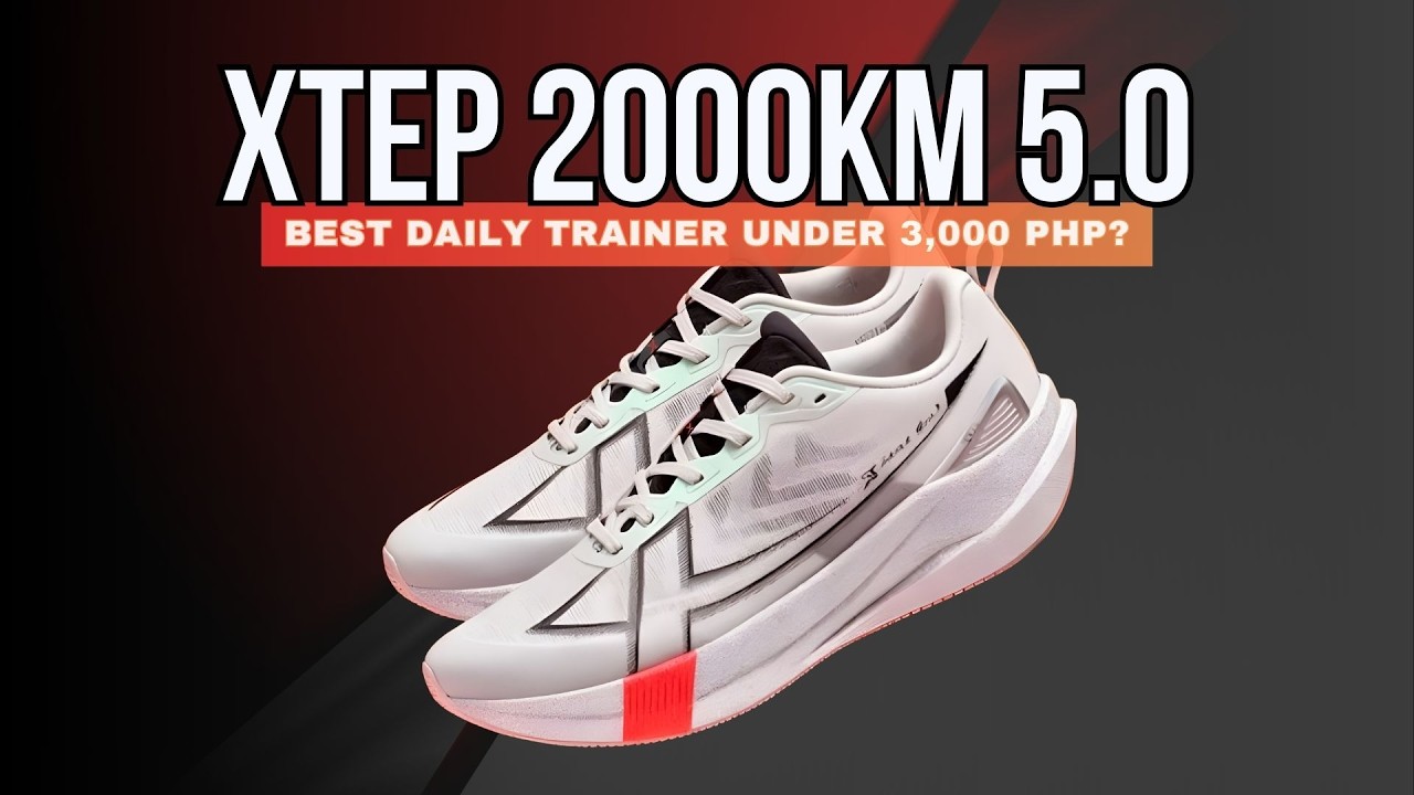 One of the most DURABLE Daily Trainers? XTEP 2000km 5.0 Initial Impression