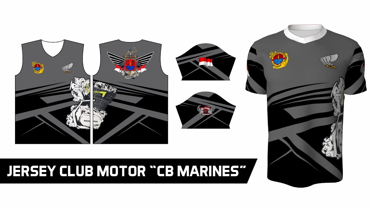 How to Create Jersey Design for Motor Club