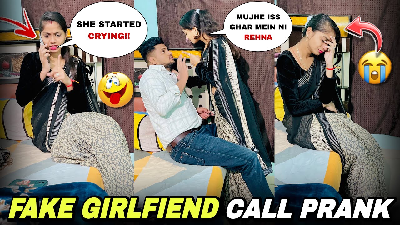 Fake GirlFriend Call Prank with Wife 😱 | Ashu Ko Bohot Gussa Agya 😡