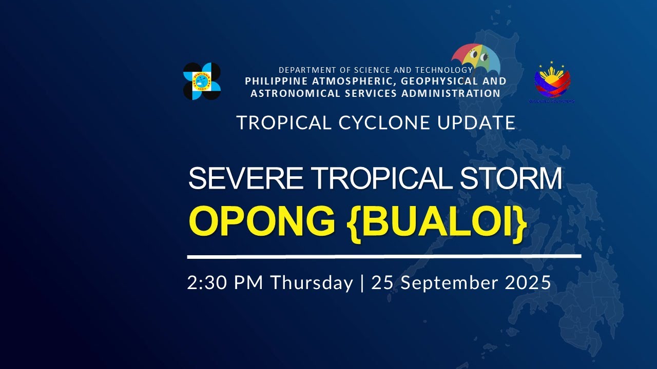 Press Conference: Severe Tropical Storm 