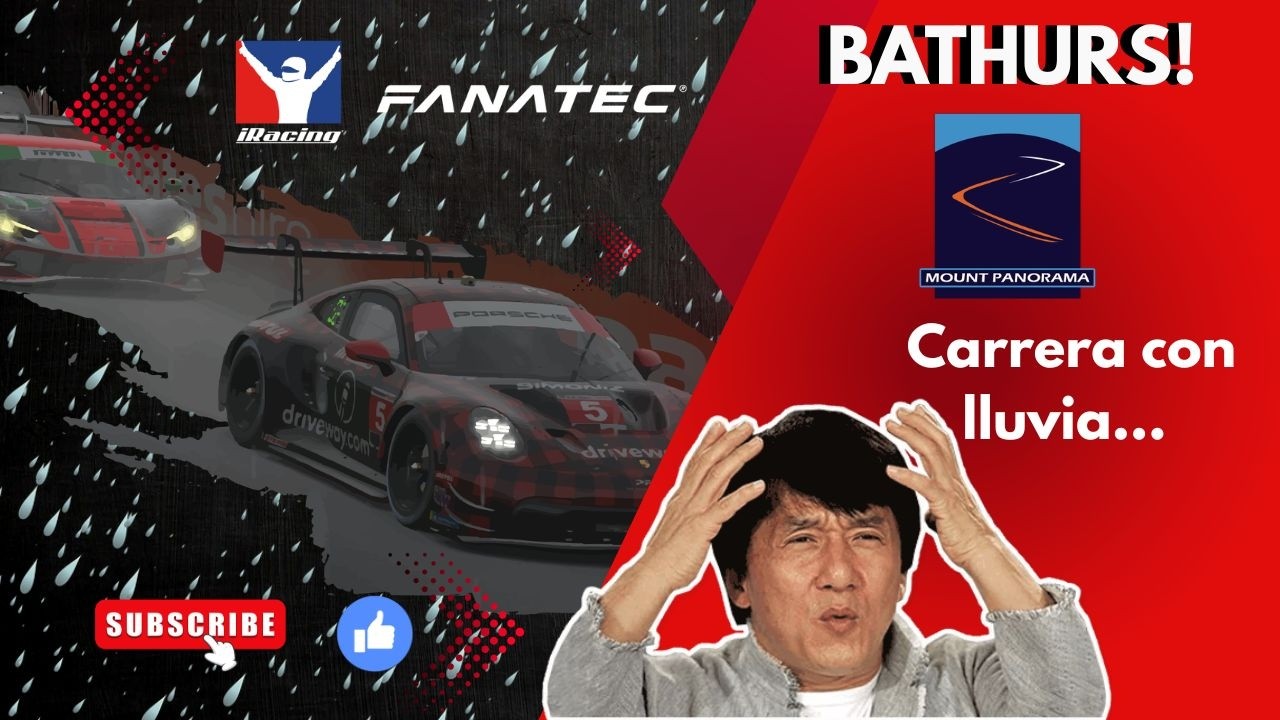 CAOS TOTAL bajo la lluvia en Mount Panorama 🌧️ | ¡La carrera más difícil que he corrido!