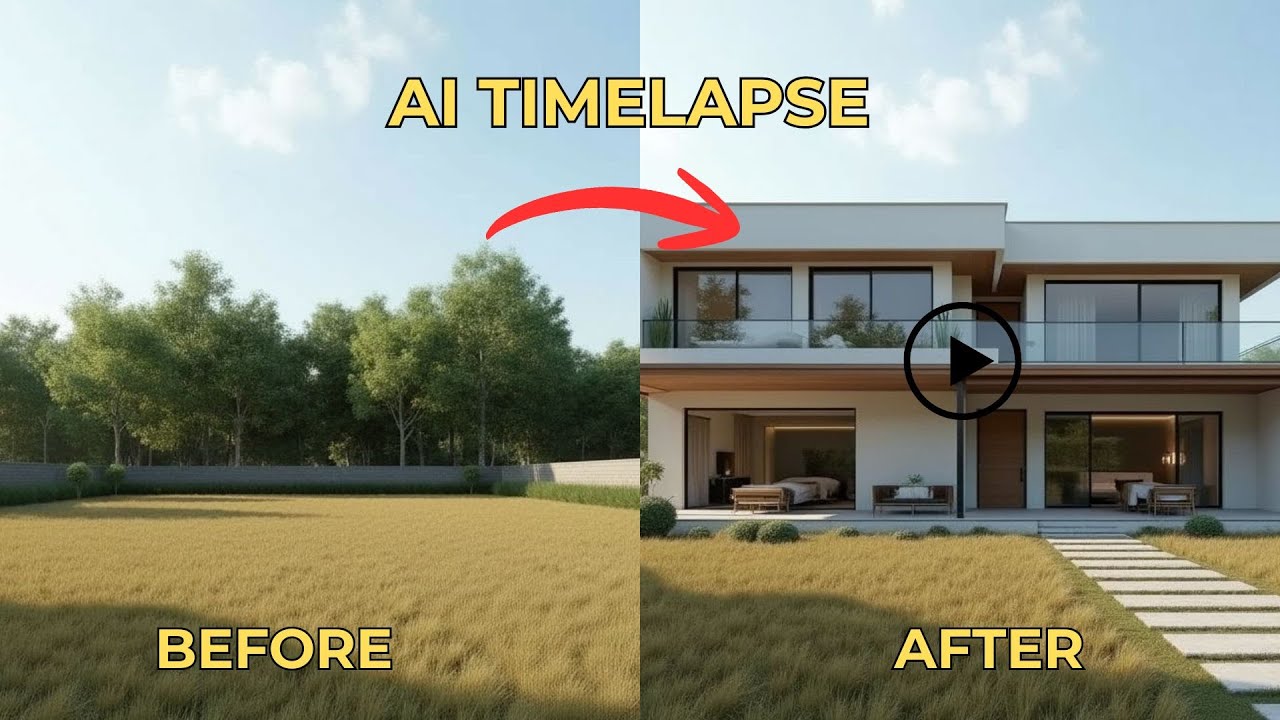 Turn ANY Render into a Construction Animation (AI Tutorial)