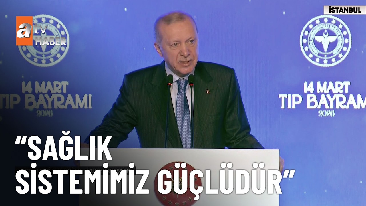 Cumhurbaşkanı Erdoğan sağlık çalışanları ile buluştu - atv Ana Haber 15 Mart 2026