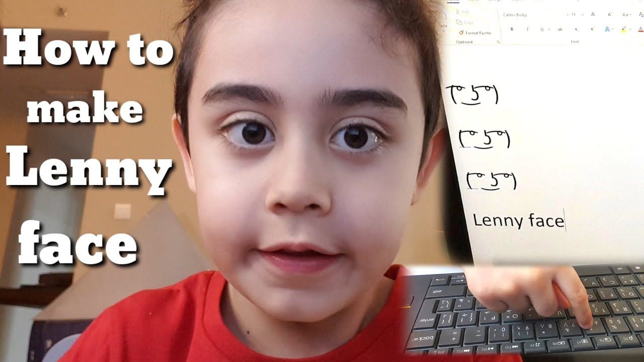 How to make Lenny face: ( ͡&deg; ͜ʖ ͡&deg;)