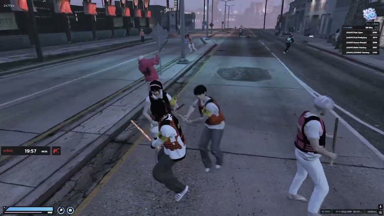 ตีตามฟิล ไฮไลท์เลยน้อย | FIVEM Montage | Fate Xyen #fivem #uzi #xyen #xoxotown #Diwa