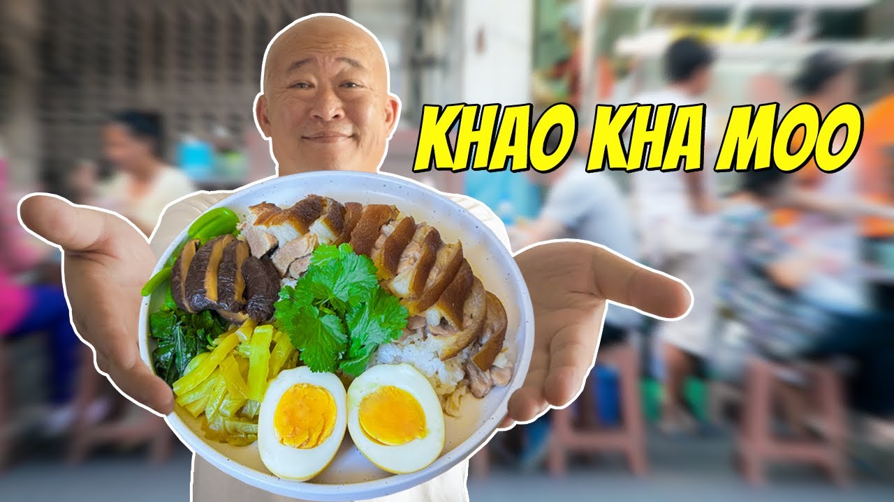 Le banger de la street-food thaïe - Khao Kha Moo