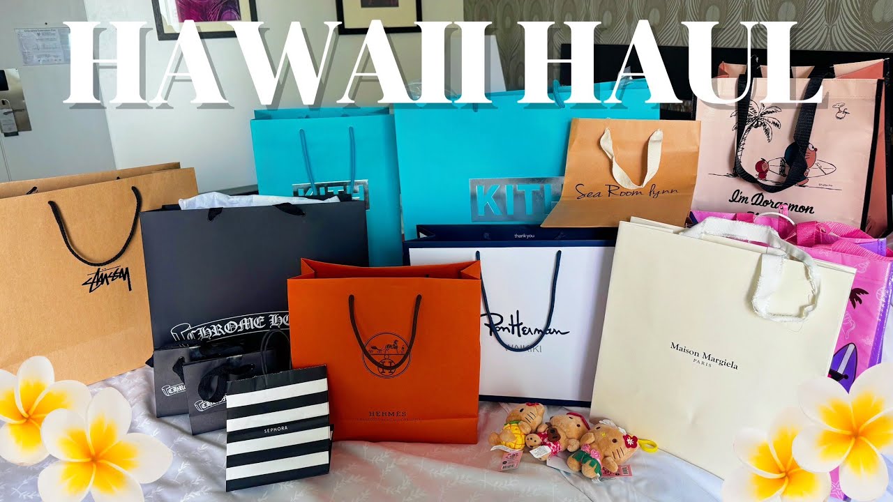 【ハワイ購入品】エルメス・クロムハーツ・KITH・マルジェラ・SEPHORA・ロンハーマンで爆買い！