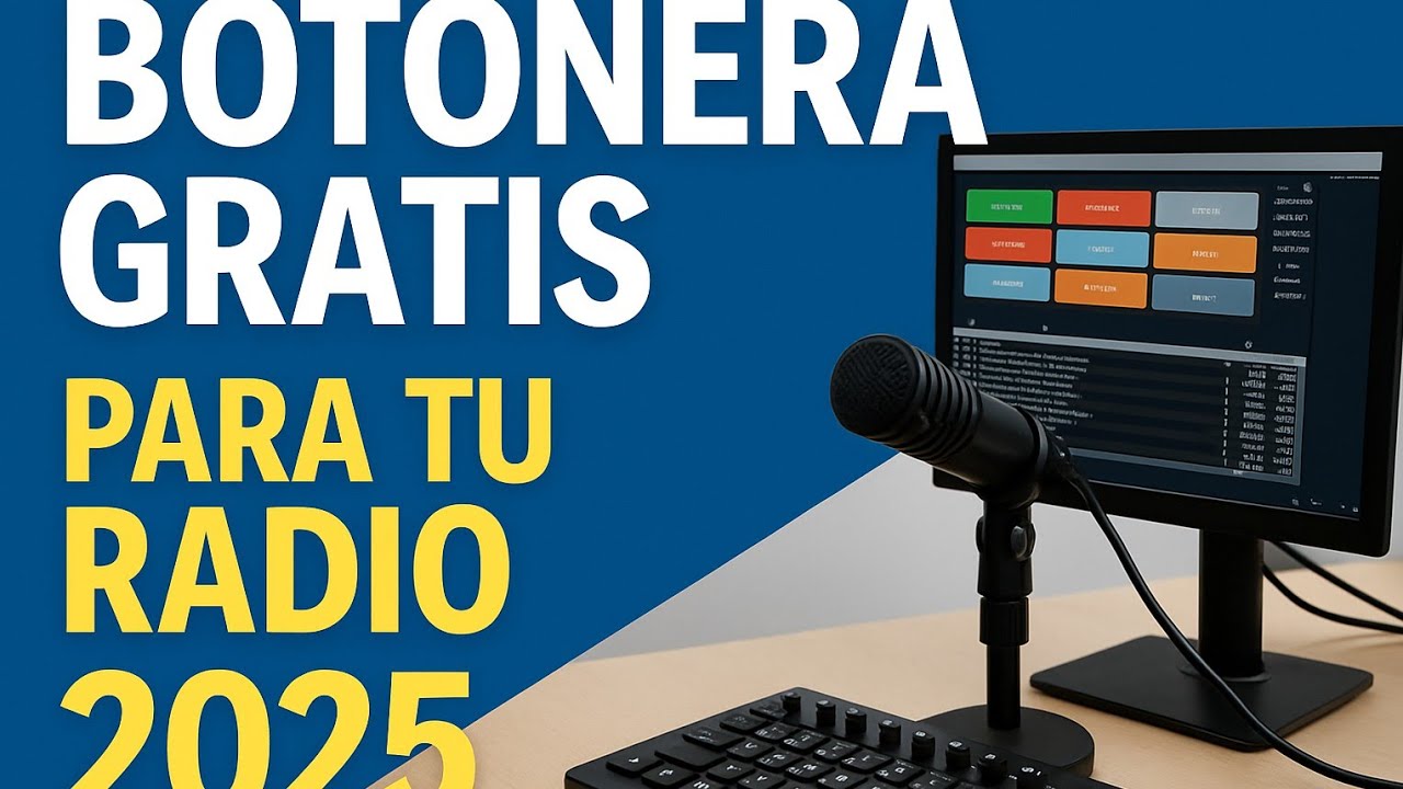 ✅Crear botonera para tu emisora online GRATIS – 👌Paso a paso👌