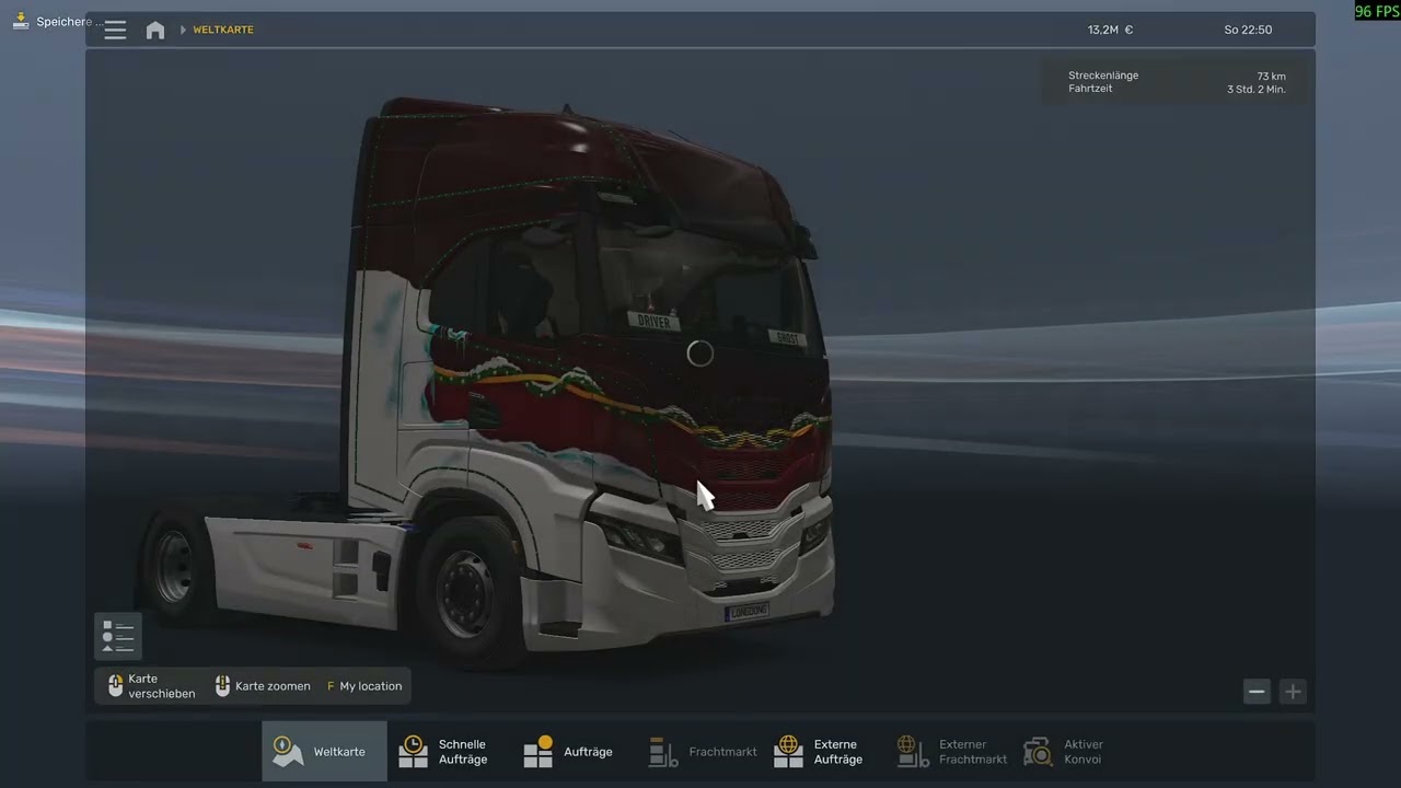 ETS2 Euro Truck Simulator 2 Helloween auf die Burg fahren 2025 10 16