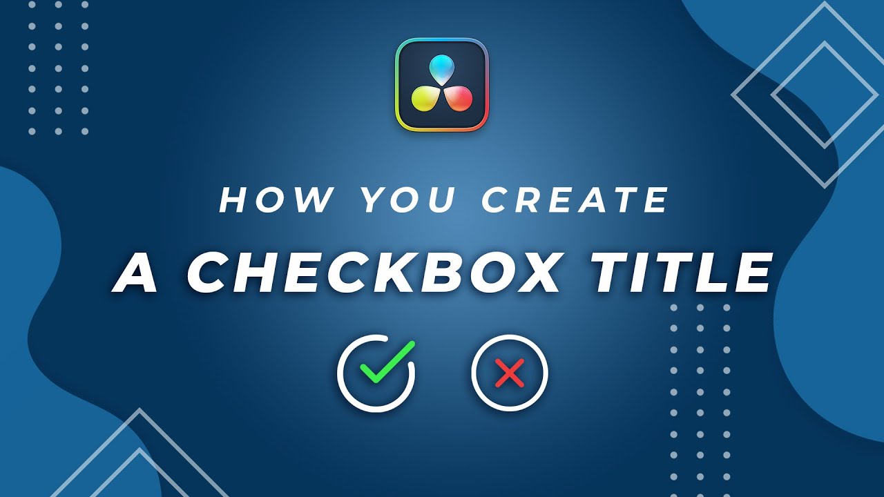 Checkbox Title with custom controls?