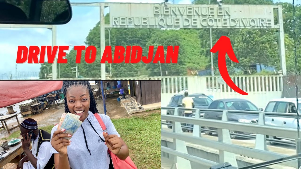 16 HOURS DRIVE TO IVORY COAST🇨🇮 FROM GHANA🇬🇭 AND THIS HAPPENED AT CÔTE D’IVOIRE BOARDER#vlogmass