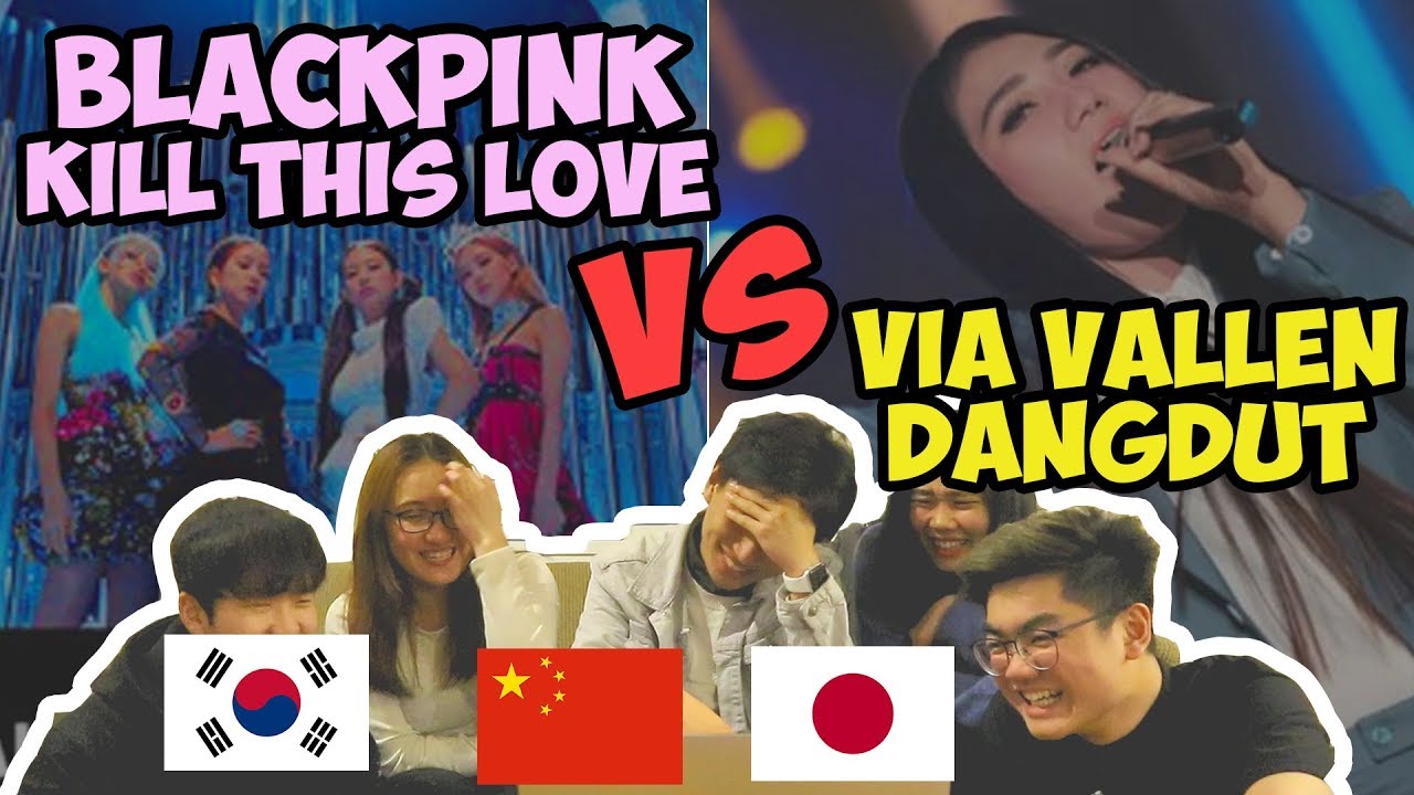 BLACKPINK KPOP VS DANGDUT VIA VALLEN MENURUT ORANG LUAR NEGERI!