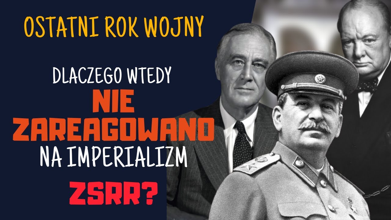 KOREPETYCJE Z HISTORII: Czy wszystkiemu winne są USA i Wielka Brytania? Narodziny zimnej wojny/1945