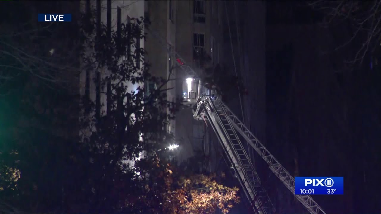 Firefighters battle Upper East Side blaze at building housing Serbian Mission to the United Nations