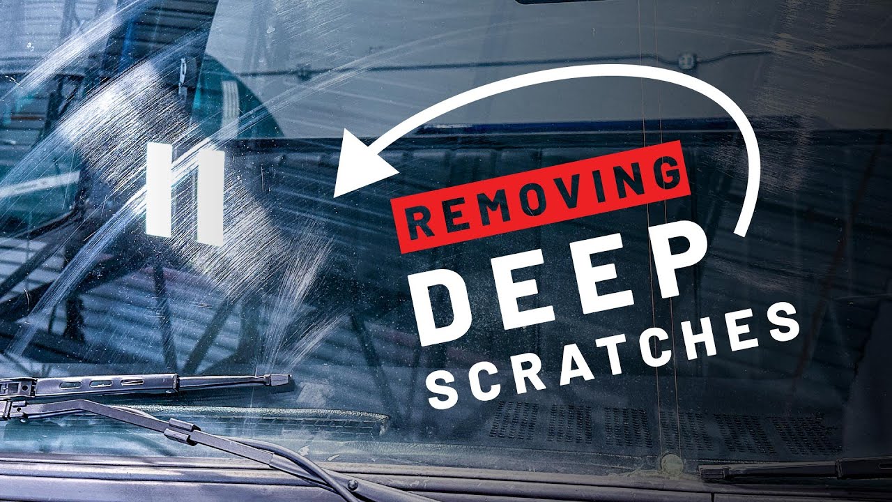 Removing DEEP Wiper Marks with Mike Phillips #detailing #scratchremoval #glasspolishing