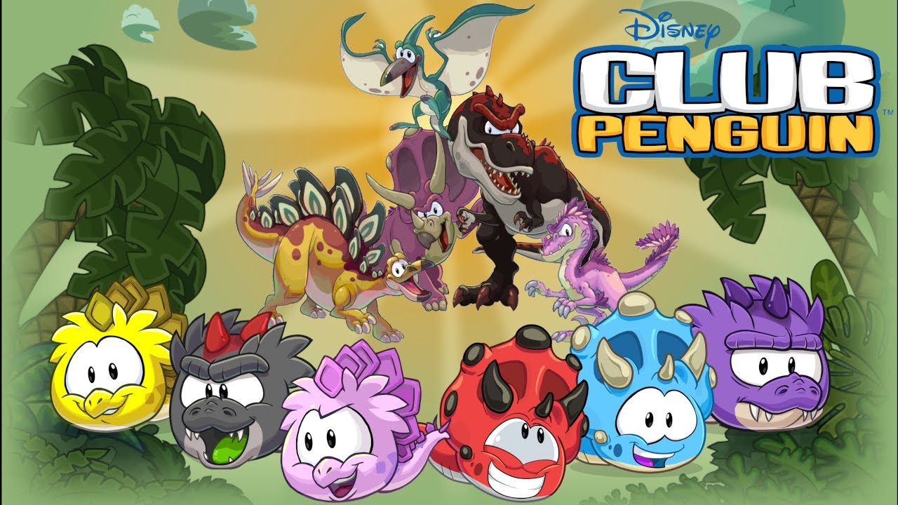 HATCHING ALL DINO PUFFLES | Club Penguin - NewCP