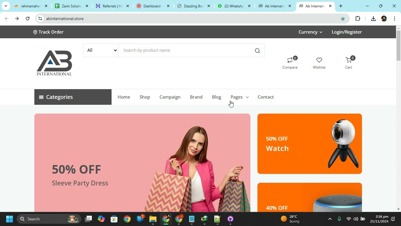 Zarin Solutions Inc Basic E commerce CMS Guide Part 1 Settings