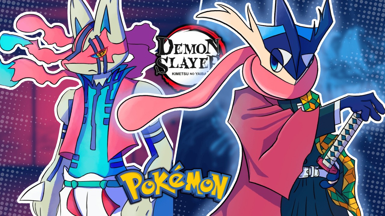 ¿Cómo serían los personajes de DEMON SLAYER si fueran Pokémon?
