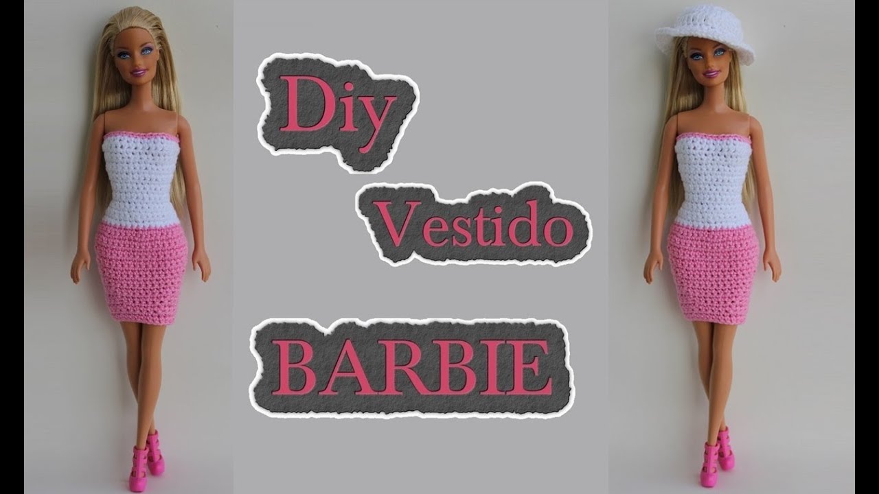 Vestido em crochê.