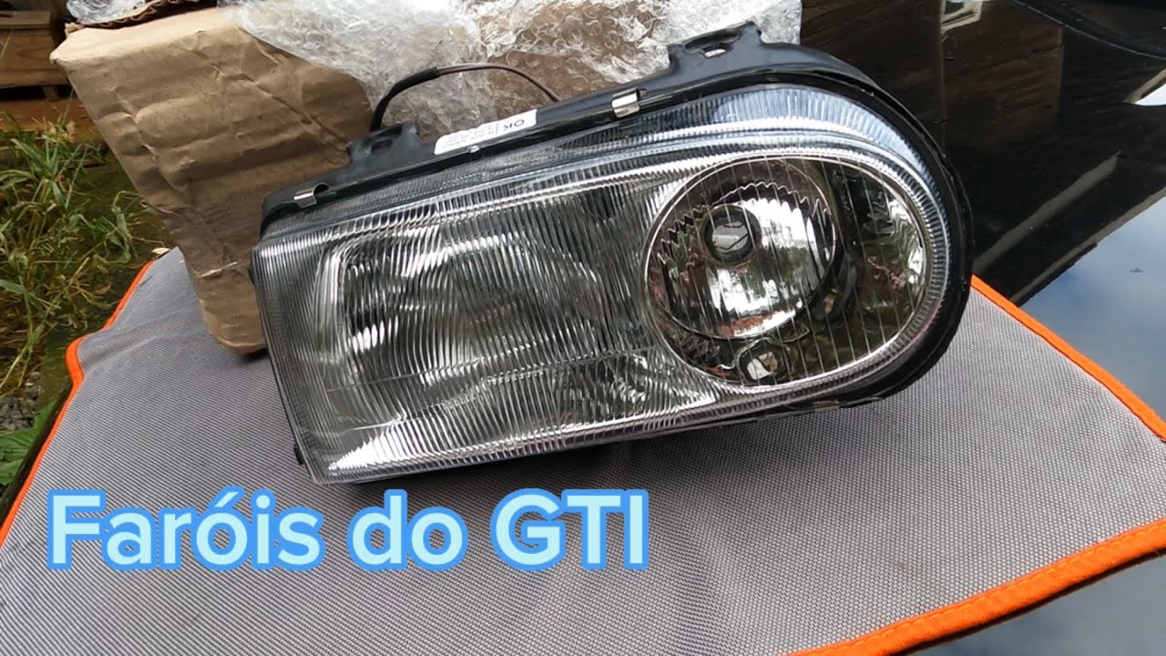 Faróis Foco Duplo do Gol GTI Lente de termoplástico são bons?! @garagemdoralph 