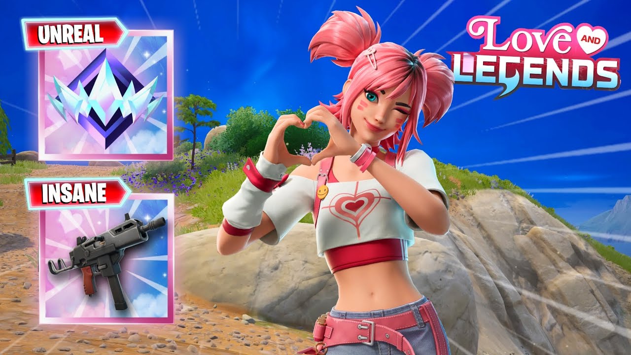 The NEW Esme Skin is INSANE! (Fortnite Unreal Ranked 17 Elims)