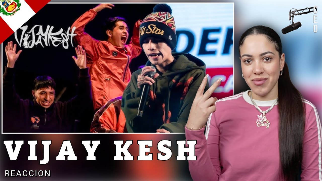 DOMINICANA reacciona a VIJAY KESH 🇵🇪 por primer vez | RYKER