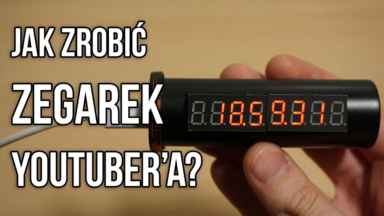 Jak zrobić Zegarek YouTuber'a? - ArtekDIY