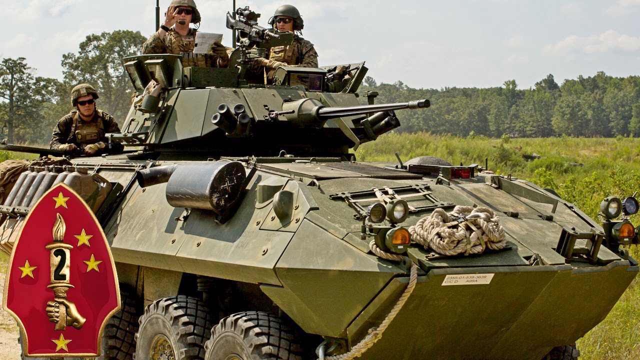 Легкие бронированные машины LAV-25: подготовка разведывательного батальона морской пехоты США