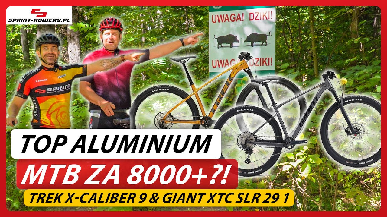 Najlepsze aluminiowe rowery MTB | Trek X-Caliber 9 vs Giant XTC SLR 1