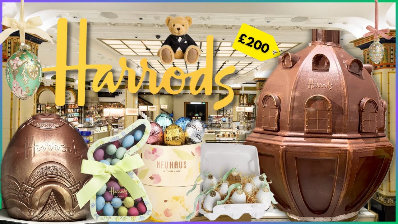 Harrods Easter 2025 | The Ultimate Luxury Chocolate & Gifts Tour | London | 4K