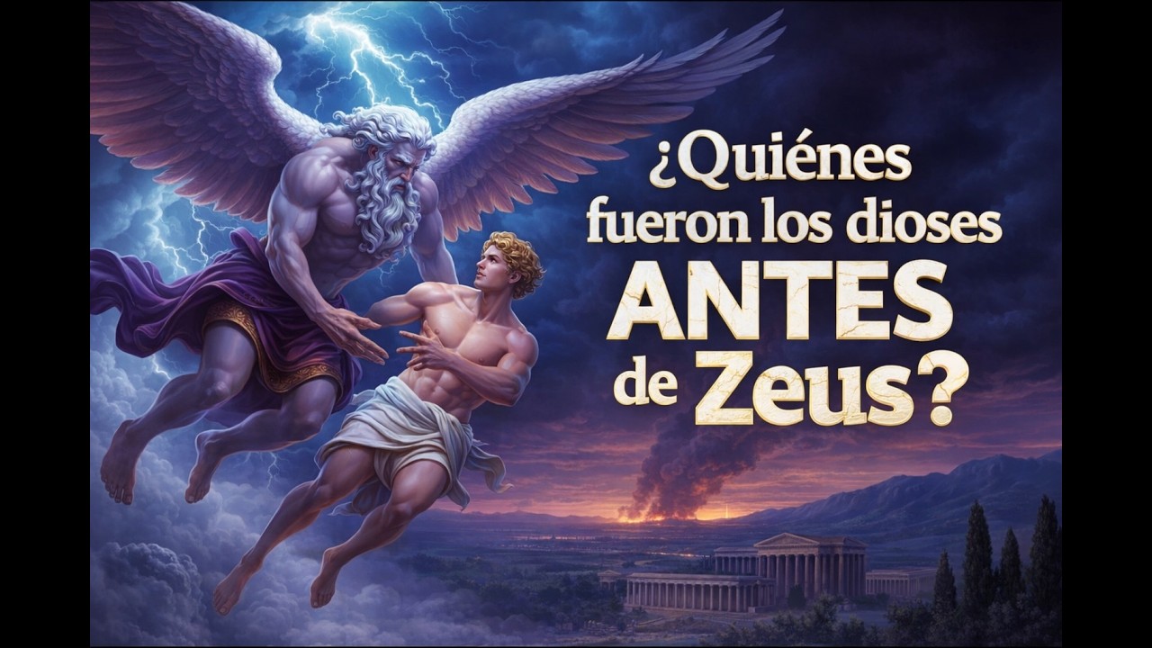 ⚡ANTES de ZEUS ¿QUIENES fueron los DIOSES? 👑🔥