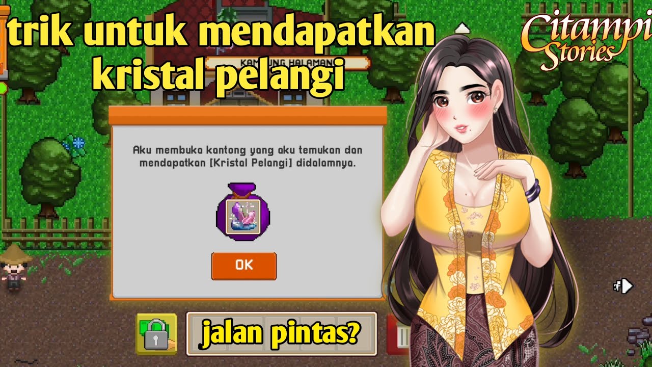 Trik HEMAT yg harus dicoba untuk mendapatkan kristal pelangi di citampi stories update terbaru 
