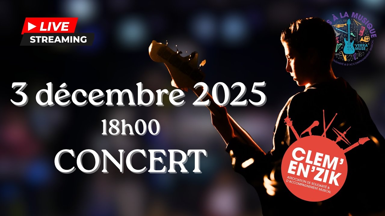 Clem'en'Zik - Concert 3 décembre 2025