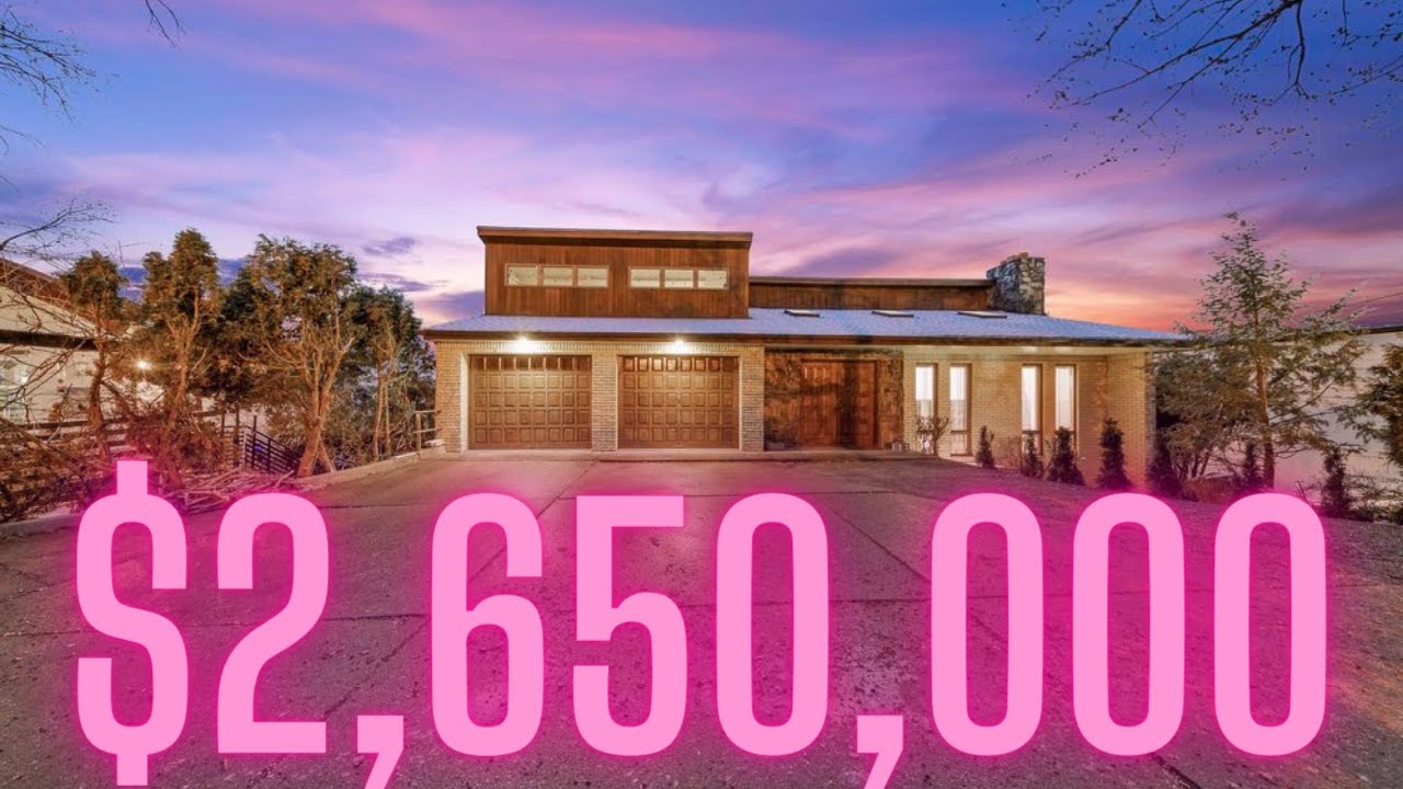 TOURING $2.6M MANSION OVER LOOKING NEW YORK CITY IN EDGEWATER NJ