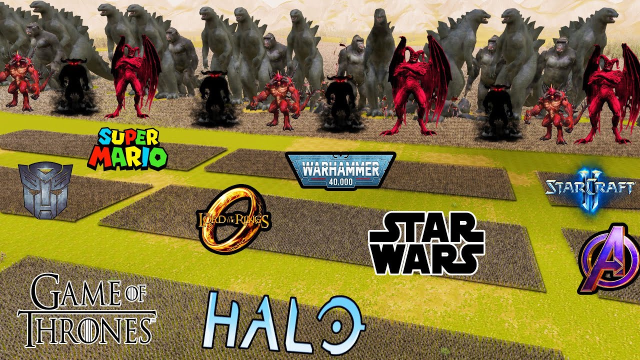 Every Fantasy Army VS 4,000,000 MONSTER ARMY! - UEBS 2: Ultimate Epic Battle Simulator 2