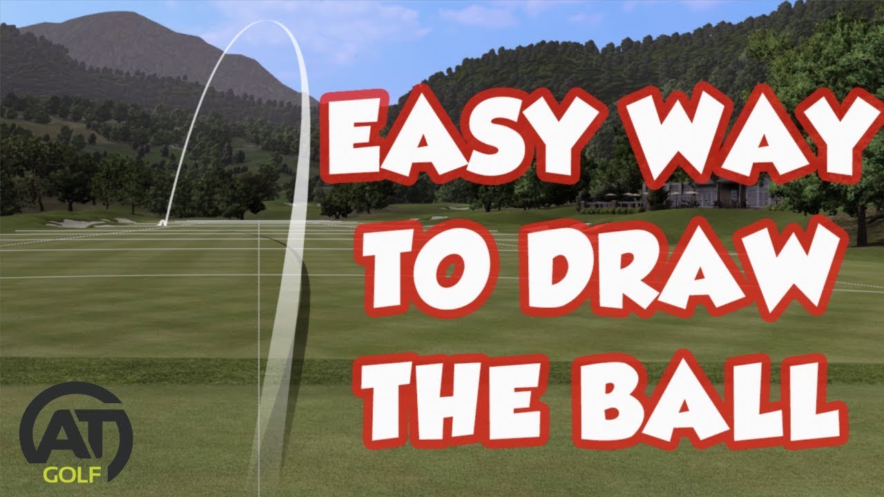 EASY WAY TO DRAW THE GOLF BALL