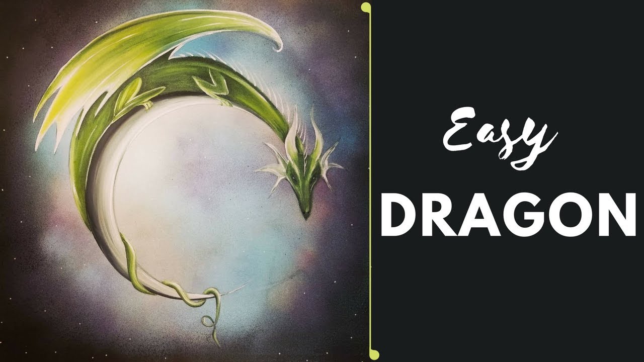 Easy Acrylic Dragon Painting Project