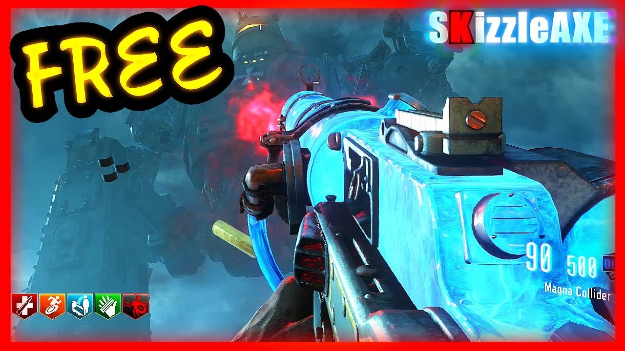 DLC 5 Origins: FREE MG08/Magna Collider Pack a Punch! How to Build Maxis Drone (Zombies Chronicles)