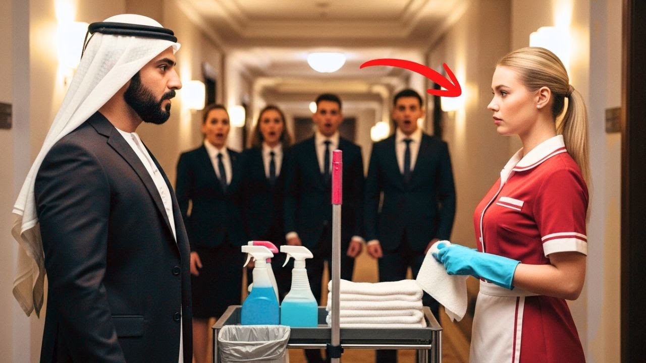MILIONARUL PUNE O ÎNTREBARE ÎN ARABĂ... IAR MENAJERA RĂSPUNDE ȘI ÎI LASĂ PE TOȚI UIMIȚI