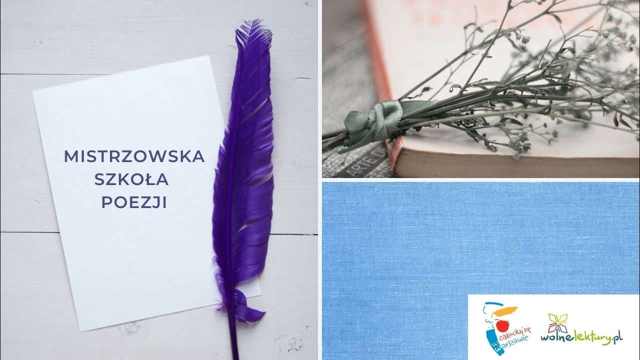 Wiersz — a co to? | dr Łukasz Żurek | Mistrzowska Szkoła Poezji Wolnych Lektur 1/48