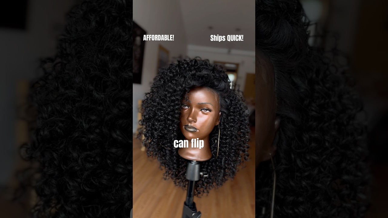 The Salonvelope Flipover Wig | Minimal Leave-Out, Maximum Volume ✨ FINGERCOMBER #wigs #fingercomber